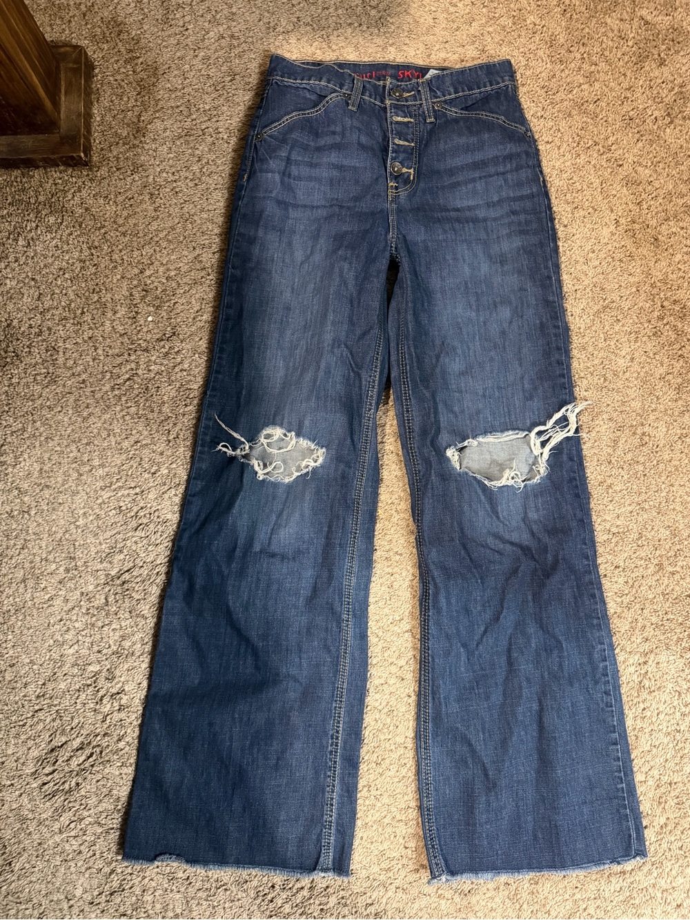 Cruel Girl Denim Wide Leg Jeans
